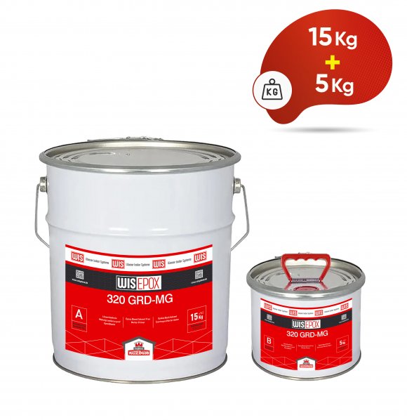 WIS EPOX®320 GRD_MG Epoksi Bazlı Solvent İçermeyen Mortar Astarı 