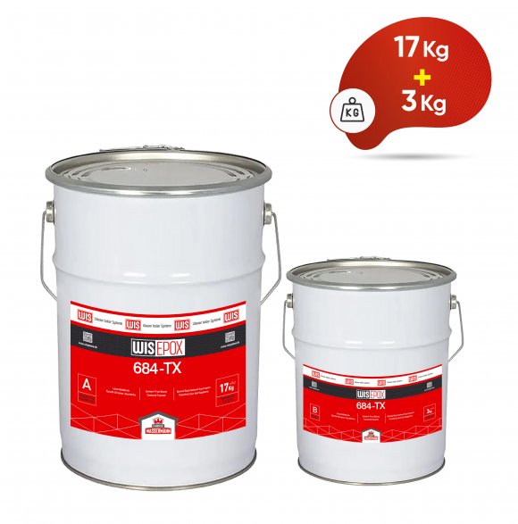 WIS EPOX®684-TX Epoksi Bazlı Solvent İçermeyen Tekstürlü Son Kat Kaplama 