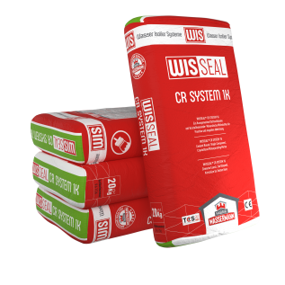 WISSEAL® CR SYSTEM 1K Cement Based, Single Component, Crystallized Waterproofing Mortar