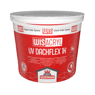 WISACRYL® UV DACHFLEX 1K Elastomeric Resin Based, Resistant to Ultra Violet light, Fully Elastic Waterproofing Material