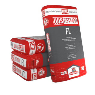 WISREPMOR® FL Polimer – Fiber Takviyeli, Sıvı, Onarım ve Derz Dolgu Harcı
