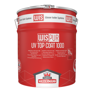 WISPUR® UV TOP COAT 1000 Polyurethane Based, UV Resistant Aliphatic, Single Component, Transparent Waterproofing Coating