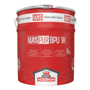 WISPUR® BPU 1K Bitüm - Poliüretan Esaslı, Tek Bileşenli, Yüksek Elastikiyete Sahip Su Yalıtım Malzemesi