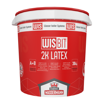 WISBIT® 2K LATEX Polymer Modified Bitumen Rubber Based, Dual Component Waterproofing Material