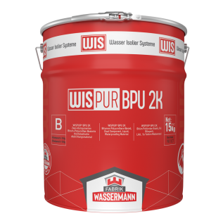 WISPUR® BPU 2K Bitumen Polyurethane Based, Dual Component, Liquid, Elastic Waterproofing Material