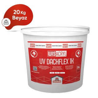 WISACRYL® UV DACHFLEX 1K Elastomerik Reçine Esaslı, UV Dayanımlı, Tam Elastik Su Yalıtım Malzemesi